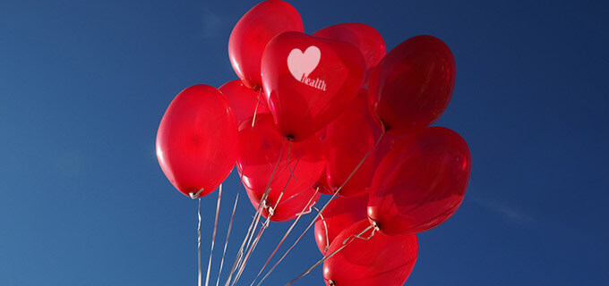 Luftballons mit Firmenlogo
